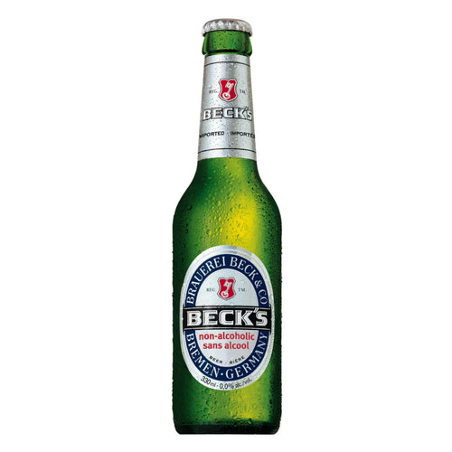 Beck's Blue 0.0% Alcohol Free Lager Beer Bottles 24x275ml