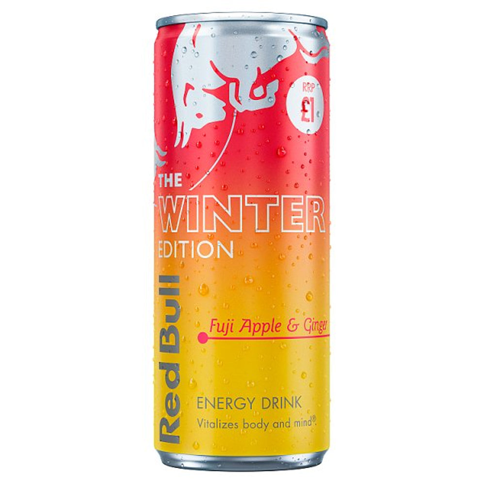 Red bull apple and ginger fuji winter edition 250ml