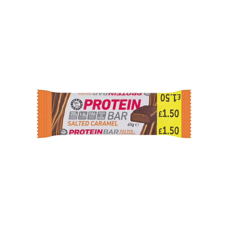 Euro Shopper Salted Caramel Protein Bar